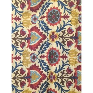 Waverly Santa Maria Desert Flower Damask Upholstery 2 Yards Decorator Fabric